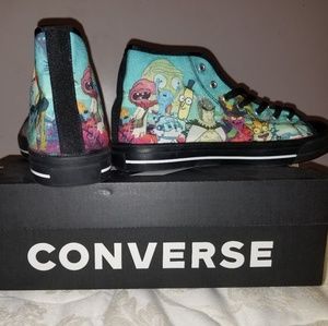 rick and morty chuck taylors